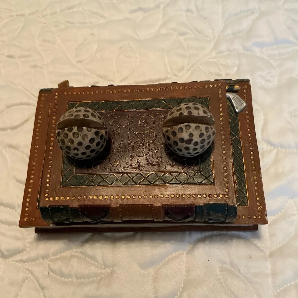DESK Business Card Holder for the golfer in your life.